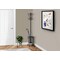 Monarch Specialties Coat Rack, Hall Tree, Free Standing, 8 Hooks, Entryway, 71"H, Umbrella Holder, Bedroom, Metal, Black I 2060 - alternate 5